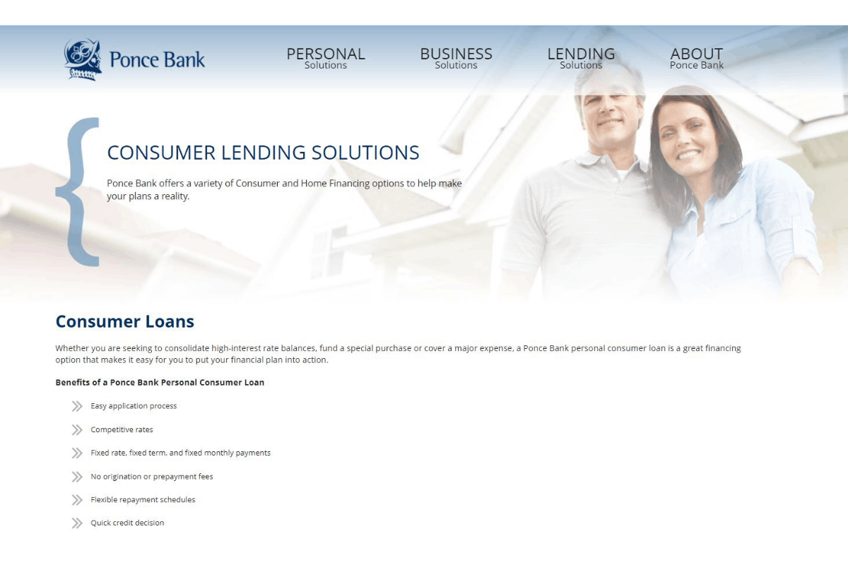 Ponce Bank Loan - Learn How to Apply